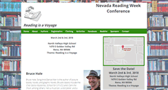 Desktop Screenshot of nevadareadingweek.com